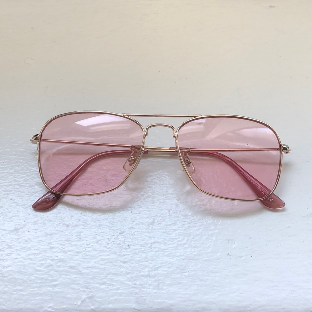 Pink sunglasses